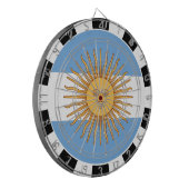 アルゼンチン・ダートボード&アルゼンチン国旗/ゲームボード ダーツボード (正面左)