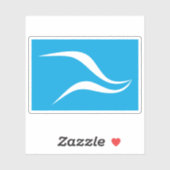 アルゼンチン，ヌケーン国旗 シール (シート)