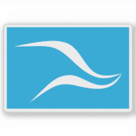 アルゼンチン，ヌケーン国旗 シール