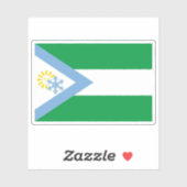 アルゼンチン，バリローチェ国旗 シール (シート)