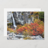 アルゼンチン – パタゴニアの滝はがき ポストカード (正面/裏面)