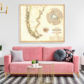 アルゼンチン，パタゴニア キャンバスプリント (インサイチュ (リビング))