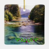 アルゼンチン、パタゴニア セラミックオーナメント (裏面)