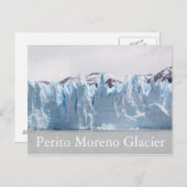 アルゼンチン，パタゴニア，ペリトモレノ氷河 ポストカード (正面/裏面)