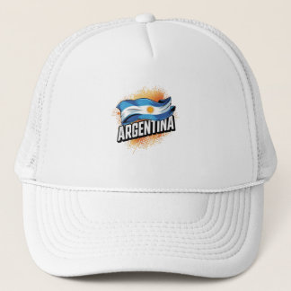 アルゼンチン フラッグ フットボール ファンTシャツ 2026 キャップ