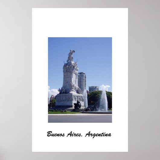 アルゼンチン,ブエノスアイレスのポスター ポスター (正面)