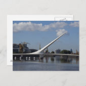 アルゼンチン、ブエノスアイレスの首都。女性 ポストカード (正面/裏面)