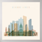 アルゼンチン,ブエノスアイレス |スカイライン ポスター (正面)