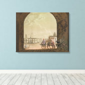 アルゼンチン,ブエノスアイレス,プラザ・デ・マヨ, 'Le C キャンバスプリント (インサイチュ (ウッドフロア))