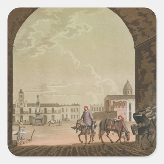 アルゼンチン,ブエノスアイレス,プラザ・デ・マヨ, 'Le C スクエアシール (正面)