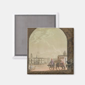 アルゼンチン，ブエノスアイレス，プラザ・デ・マヨ， 'Le C マグネット (正面/裏面)