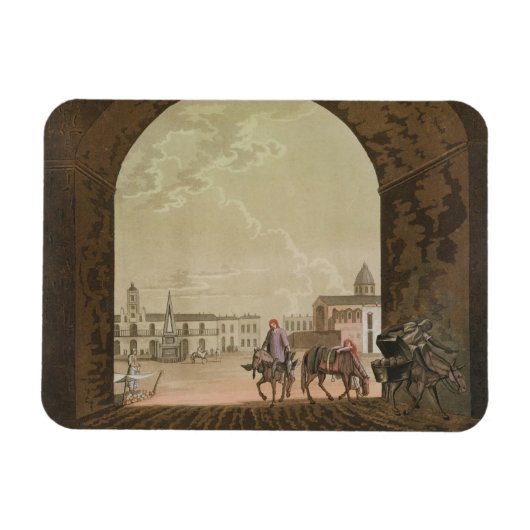 アルゼンチン，ブエノスアイレス，プラザ・デ・マヨ， 'Le C マグネット (横)