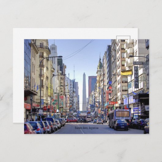 アルゼンチン,ブエノスアイレス ポストカード (正面/裏面)