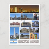 アルゼンチン – ブエノスアイレス – ポストカード (正面)