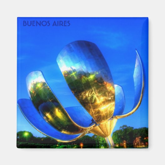 アルゼンチン，ブエノスアイレス マグネット (正面)