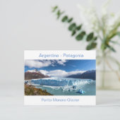 アルゼンチン – ペリトモレノ氷河はがき ポストカード (スタンド正面)