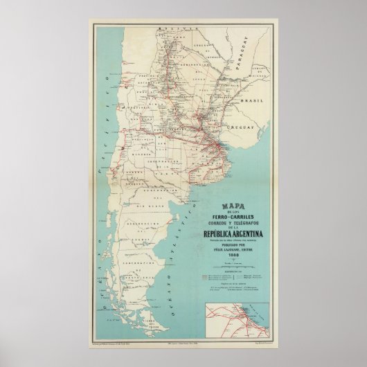 アルゼンチン ポスター (正面)