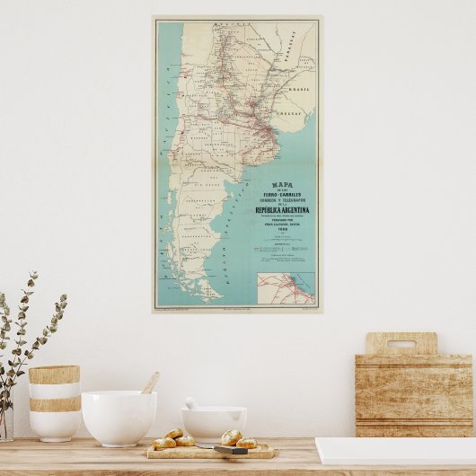 アルゼンチン ポスター (キッチン)