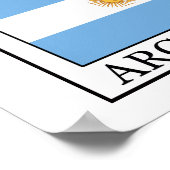 アルゼンチン ポスター (角)