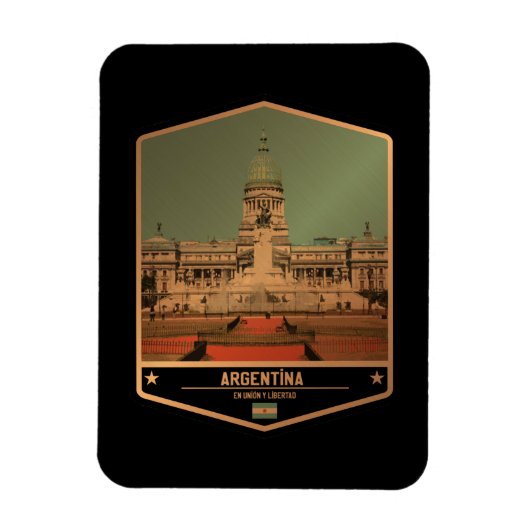 アルゼンチン マグネット (縦)