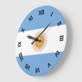 アルゼンチン ラージ壁時計 (傾斜)