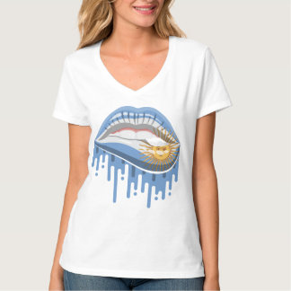 アルゼンチン リップ プライド 根 フラグ Tシャツ