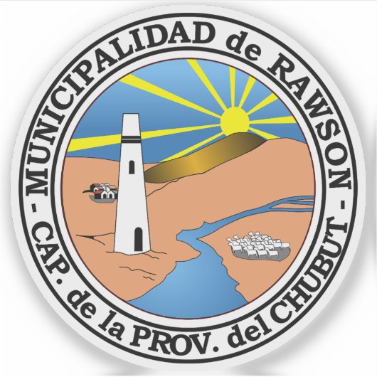 アルゼンチン，ローソンの紋章 シール (正面)