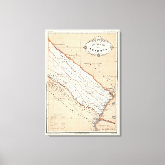 アルゼンチン，台湾 キャンバスプリント (正面)