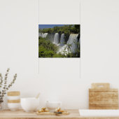 アルゼンチン、太陽の下のイグアス秋。 ポスター (キッチン)