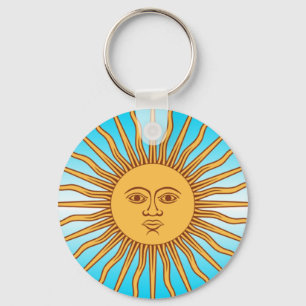 アルゼンチン-旗太陽のKeychain キーホルダー