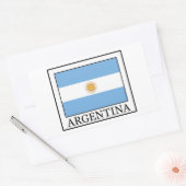 アルゼンチン 長方形シール (封筒)