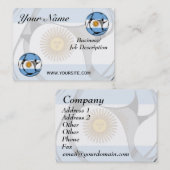 アルゼンチン#1 名刺 (正面/裏面)