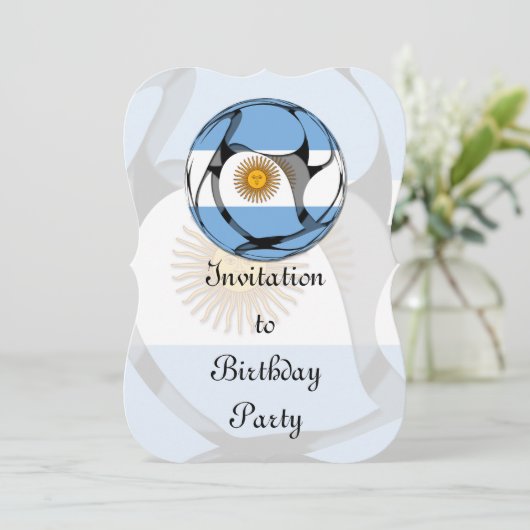 アルゼンチン#1 招待状 (スタンド正面)