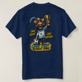 アルゼンチン GOAT の国 三冠 ファンTシャツ Tシャツ