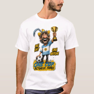アルゼンチン GOAT ナショナルチーム サポーターTシャツ Tシャツ