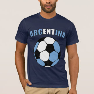 アルゼンチンFooty (暗い) Tシャツ