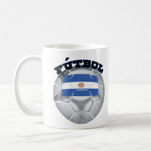 アルゼンチンFutbol コーヒーマグカップ