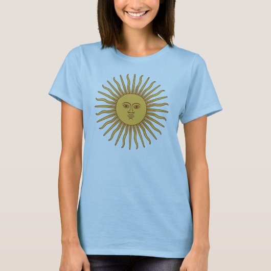 アルゼンチンSOL deメーヨー Tシャツ (正面)