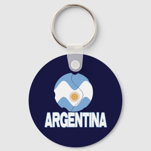 アルゼンチンwc 3000 キーホルダー (正面)