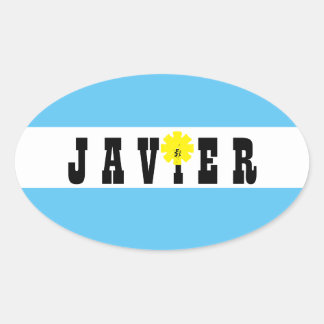 アルゼンチンYesのJavier Milei社長を支援! 楕円形シール