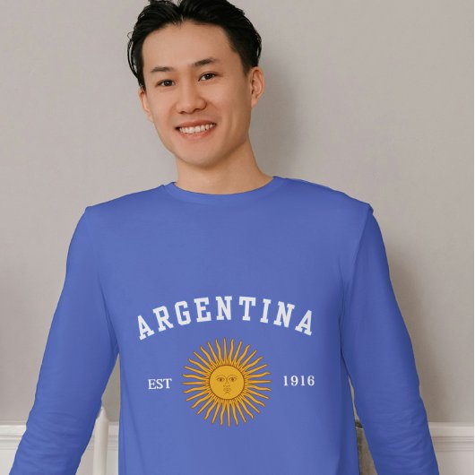 アルゼンチ祝ン国旗のTシャツの文化 Tシャツ