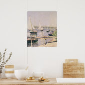 アルゼンテイユの帆船， c.1888 ポスター (キッチン)