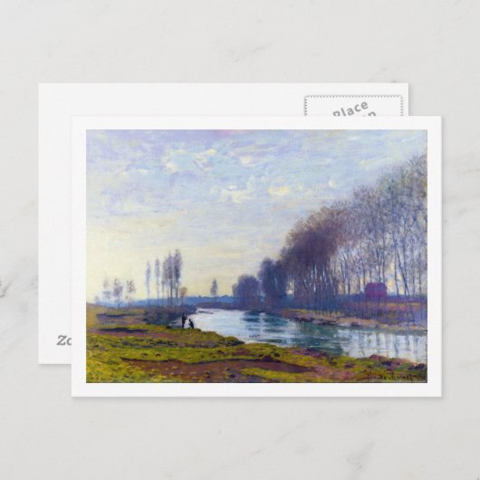 アルゼンテウイルのセーヌ川の小さな腕 ポストカード (正面/裏面)