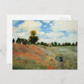 アルゼンテウイルの近くのケピー畑 ポストカード (正面/裏面)