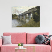 アルゼンテウイルの鉄道橋（鉄道） (by Monet) キャンバスプリント (インサイチュ (リビング))