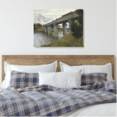 アルゼンテウイルの鉄道橋（鉄道） (by Monet) キャンバスプリント (インサイチュ (寝室))