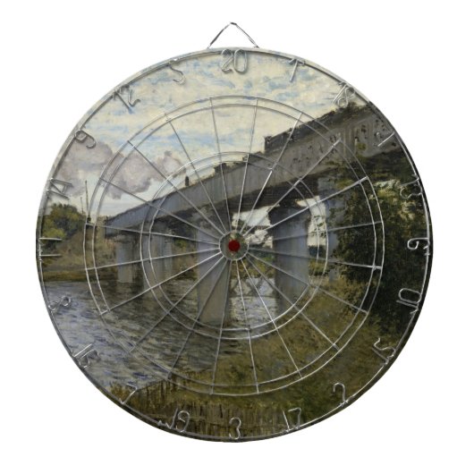アルゼンテウイルの鉄道橋(鉄道) (by Monet) ダーツボード (正面)