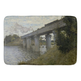 アルゼンテウイルの鉄道橋（鉄道） (by Monet) バスマット