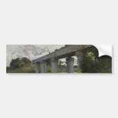 アルゼンテウイルの鉄道橋（鉄道） (by Monet) バンパーステッカー (正面)