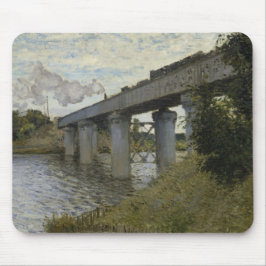 アルゼンテウイルの鉄道橋（鉄道） (by Monet) マウスパッド